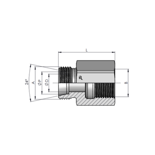 GAI-R-L Parallel Female Coupling