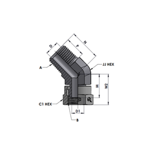 RJ1503 MP-FPS 45°