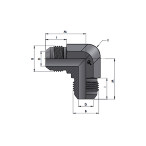 RJ2500-00-00 Series MJ-MJ 90°