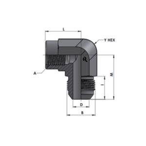 RJ2502-00-00 Series MJ-FP 90°