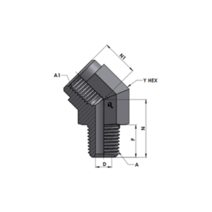 RJ5503-00-00 Series MP-FP 45°