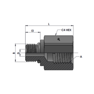 RJ6405-00-00-O Series FORB-FP STRAIGHT