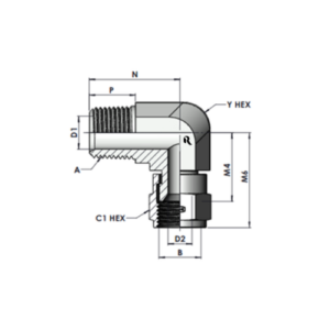 RJ6501-00-00 Series MP-FJS 90°