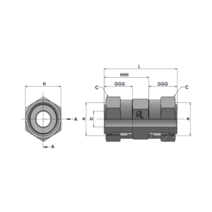 RJFS6565 FFSS-FFSS Straight