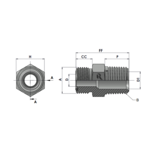 RJFS2404-00-00 Series MFS-MP Straight