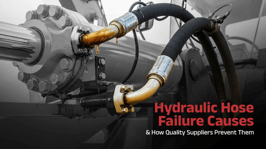 Hydraulic Hose Failure Causes and How Quality Suppliers Prevent Them